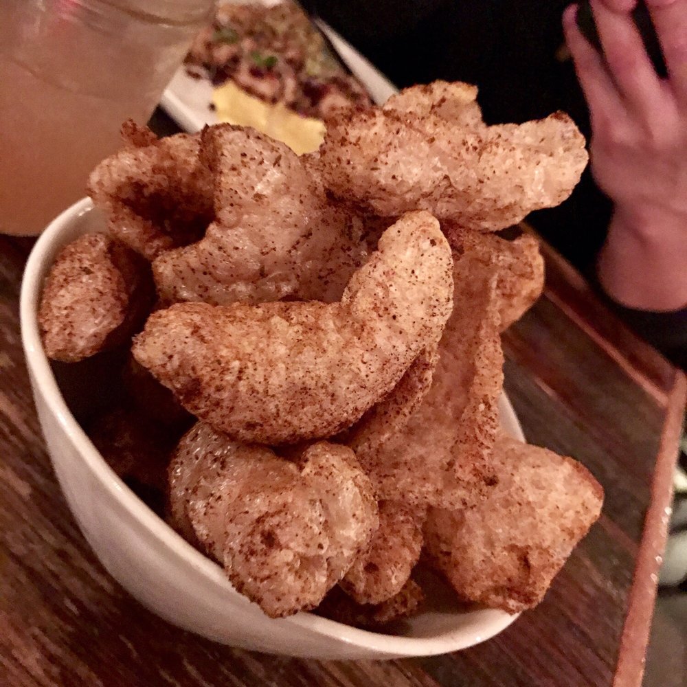 Charlotte's Tavern - Pork Rinds - New American Near Me - Groveland, California