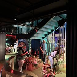 Swingers Crazy Golf - The Put put area