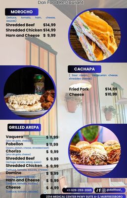 Menu photo 1 Dali Food Murfreesboro, TN