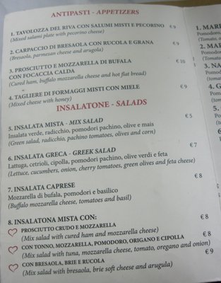 Menu photo 2 Pizzeria Riva d'Arno Florence, FI Menu photo 2 Pizzeria Riva d'Arno Florence, FI