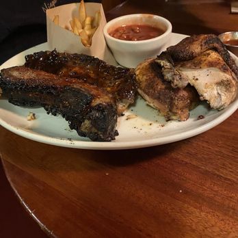 Wood Ranch Northridge - Hubby's Rib and Chicken Combo - Barbeque Near Me - Northridge, California