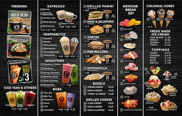 Menu photo 7 Coffee Nutzz Rialto, CA
