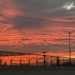 City of Santa Fe Springs - November 12, 2025 | Wednesday | Absolutely beautiful Sunset while driving back! Looked magical!!