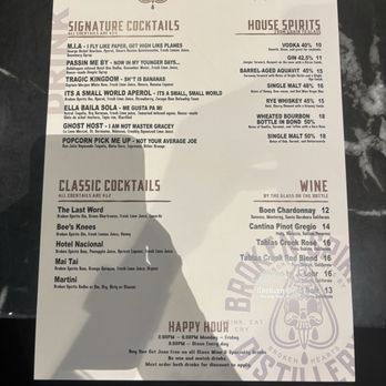Broken Spirits-Anaheim - Happy hour is not 2-6pm m-f - Cocktail Bars Near Me - Anaheim, California