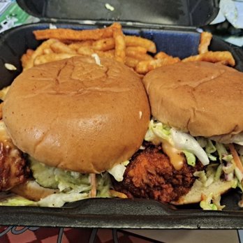 Angry Chickz - Combo # 1 Medium Heat definitely enough food to spilt with someone! - Chicken Shop Near Me - Sacramento, California Angry Chickz - Combo # 1 Medium Heat definitely enough food to spilt with someone! - Chicken Shop Near Me - Sacramento, California