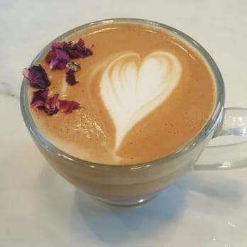 Holsem Coffee - Rose cappuccino made by Josh! - Coffee & Tea Near Me - San Diego, California