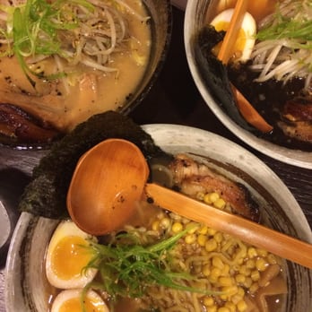 Marumen - Two shoyu ramens and a spicy miso ramen - Ramen Near Me - Fairfax, Virginia Marumen - Two shoyu ramens and a spicy miso ramen - Ramen Near Me - Fairfax, Virginia