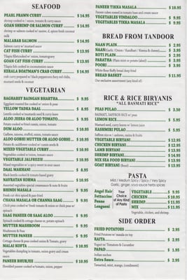 Menu photo 1 Pearl Indian Food Brooklyn, NY Menu photo 1 Pearl Indian Food Brooklyn, NY