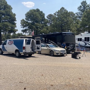 Inspector's Auto Appearance - Replaced our windshield in 90 degree heat at our campsite! Great job! - Auto Detailing Near Me - Flagstaff, Arizona
