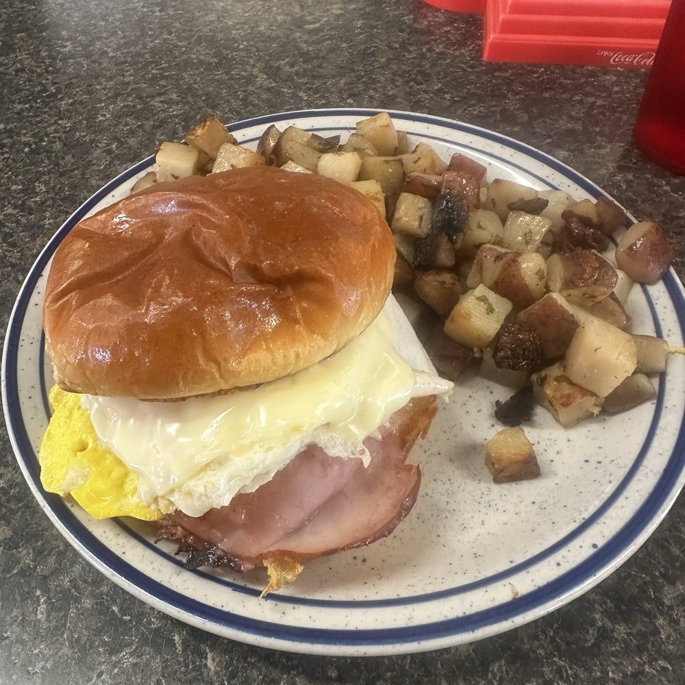 Bob's Diner - Ham egg and cheese sandwich- so much ham! - Diners Near Me - Bainbridge, New York Bob's Diner - Ham egg and cheese sandwich- so much ham! - Diners Near Me - Bainbridge, New York