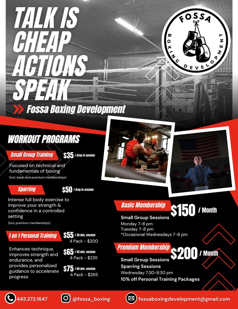 Fossa Boxing Development