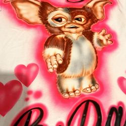 Miguel’s Kustom Air Brush - Daughters Bday Shirt- Gizmo Theme, all Airbrushed...