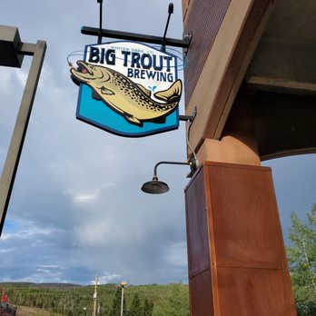 Big Trout Brewing - Outside Signage - Brewpubs Near Me - Winter Park, Colorado