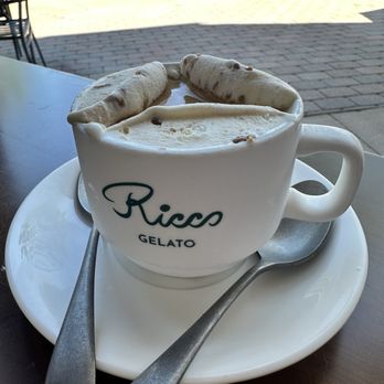 Ricco Gelato - Biscoff cheesecake affogato - Gelato Near Me - Ladera Ranch, California Ricco Gelato - Biscoff cheesecake affogato - Gelato Near Me - Ladera Ranch, California