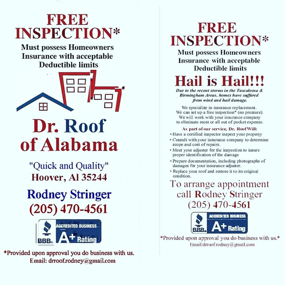 Slide of Roof of Alabama