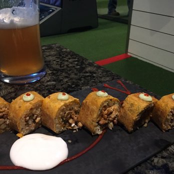 Topgolf - Mushi (Mexican sushi). I think it's a waste, opt for something else. - Golf Near Me - Las Vegas, Nevada Topgolf - Mushi (Mexican sushi). I think it's a waste, opt for something else. - Golf Near Me - Las Vegas, Nevada