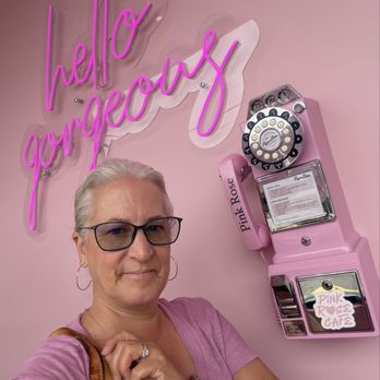 Pink Rose Cafe - 1900's pay phone! Old school touch. - Coffee & Tea Near Me - San Diego, California Pink Rose Cafe - 1900's pay phone! Old school touch. - Coffee & Tea Near Me - San Diego, California