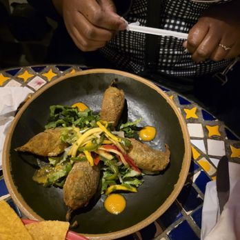 Dos Taquitos - Fried stuffed peppers! - Mexican Near Me - Raleigh, North Carolina