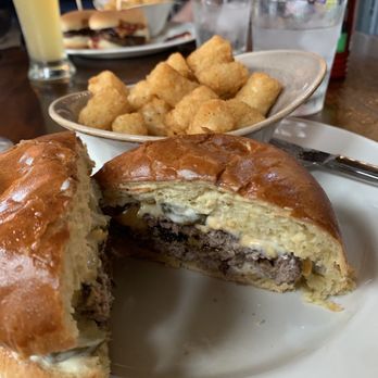 Thyme Kitchen and Craft Beer - Burger with tots - Gastropubs Near Me - Peoria, Illinois Thyme Kitchen and Craft Beer - Burger with tots - Gastropubs Near Me - Peoria, Illinois