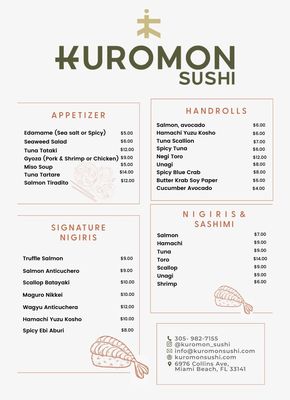 Kuromon Sushi by null