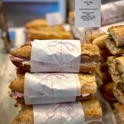 Milkfarm - Baguette Sandwich "The HBB" - ham, Brie, & butter!