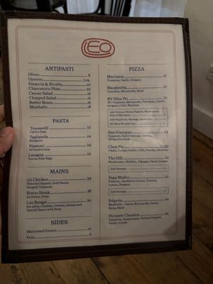 Menu photo 1 Leo Brooklyn, NY Menu photo 1 Leo Brooklyn, NY