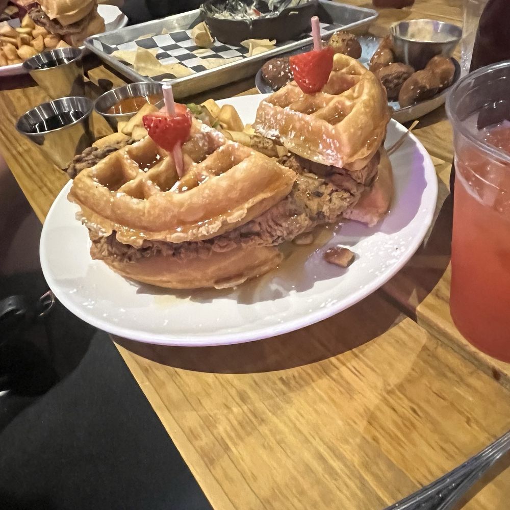 Big Machine Distillery & Tavern - Chicken and waffles - Distilleries Near Me - Nashville, Tennessee