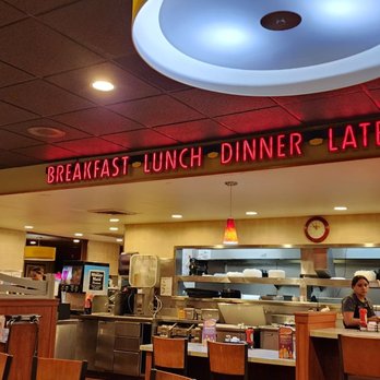 Denny's - Inside Dennys - American Near Me - Los Banos, California
