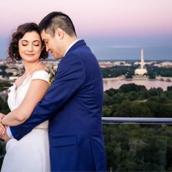 James Ton Photography - Wedding couple sunset photo in Washington DC