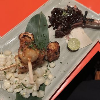 Sushisamba - Robata - lamb chop and Sea Bass - Asian Fusion Near Me - Las Vegas, Nevada