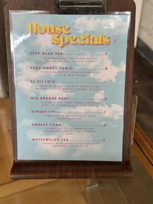 Menu photo 1 Frankly Coffee Colorado Springs, CO