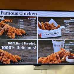 Friendship Kitchen - Menu