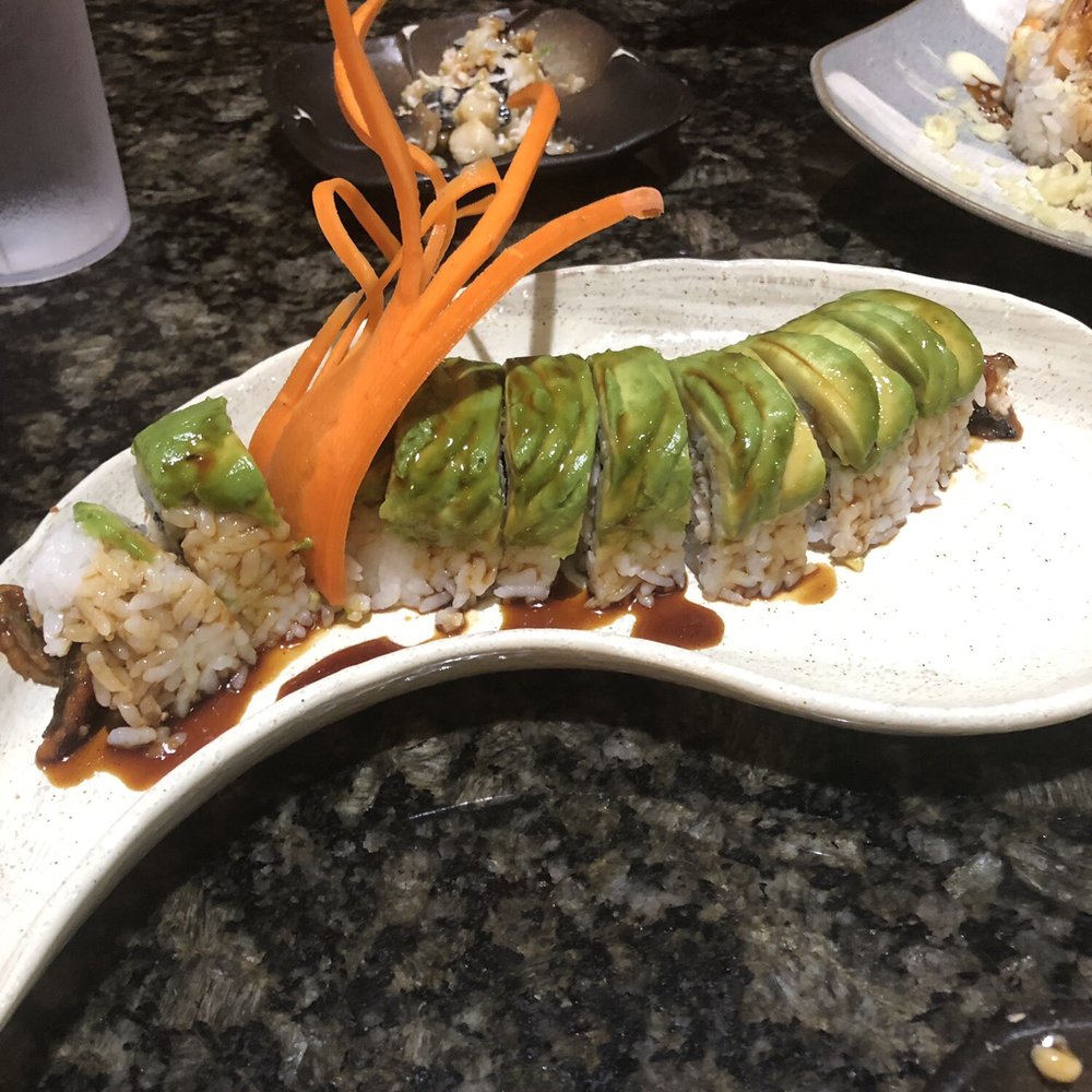 Sushi Camp - The caterpillar roll - Sushi Bars Near Me - Temecula, California