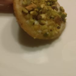 Amana Food Market - Katayif 3safeer,,to die for. Dough is lighter then psncakes,light cream filling,topped w/pistachos,drizzled w/homemade syrup