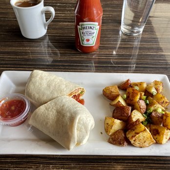 Lumber Jacks Pancake & Steakhouse - "Southwest" breakfast wrap.
Pretty sure the cook had never been further southwest than Devon.
Potatoes were good... - Breakfast & Brunch Near Me - Edmonton, Alberta Lumber Jacks Pancake & Steakhouse - "Southwest" breakfast wrap.
Pretty sure the cook had never been further southwest than Devon.
Potatoes were good... - Breakfast & Brunch Near Me - Edmonton, Alberta
