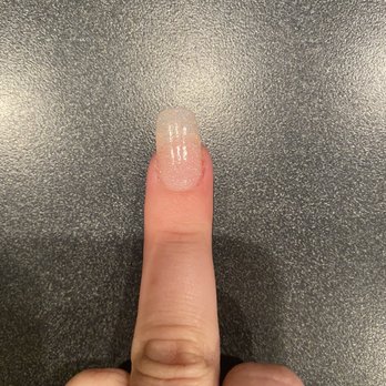 Illusions Hair Salon & Spa - The worst crooked nail - Hair Salons Near Me - Ashburn, Virginia