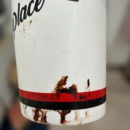 Cup with blood?