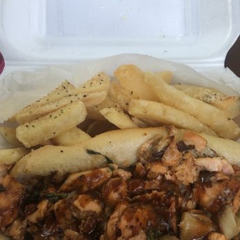 Rock ‘N Flavors - Jerk salmon cheesesteak with spinach, onions, and mayo - Food Trucks Near Me - Philadelphia, Pennsylvania Rock ‘N Flavors - Jerk salmon cheesesteak with spinach, onions, and mayo - Food Trucks Near Me - Philadelphia, Pennsylvania