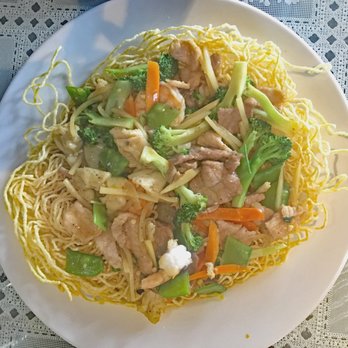 Viet Rice - Viet Rice.  #22, Crispy Egg Noodle topped with combination, shrimp, chicken, pork and beef. - Vietnamese Near Me - Rio Rancho, New Mexico