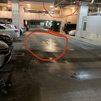 Element - Leaking pipe on garage, Very Slippery & Nasty water drips on your car 24 hours a day, leaking this way for over two years - Apartments Near Me - Tampa, Florida