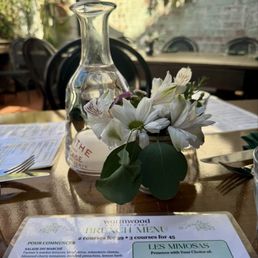 Such charming French bistro vibes Such charming French bistro vibes