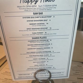 Lure Fish House - Happy hour menu 08 2024 - Seafood Near Me - Porter Ranch, California Lure Fish House - Happy hour menu 08 2024 - Seafood Near Me - Porter Ranch, California