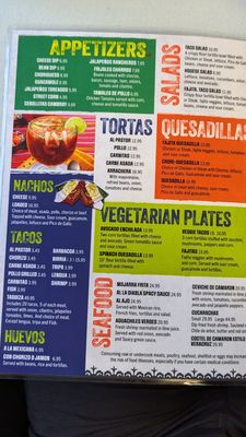 Menu photo 2 El Pastorcito Mogadore, OH