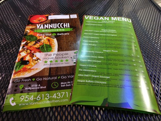 Menu photo 5 Vannucchi Brothers Pizza Hollywood, FL Menu photo 5 Vannucchi Brothers Pizza Hollywood, FL