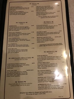 Menu photo 7 Pasta Cafe Roswell, NM