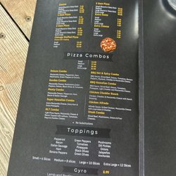 Backdoor Deli - Menu