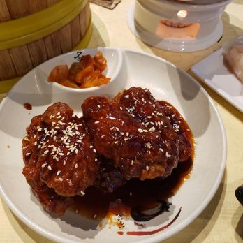 Koi Palace - Honey Glazed Crispy Fried Chicken Wings - Dim Sum Near Me - Dublin, California Koi Palace - Honey Glazed Crispy Fried Chicken Wings - Dim Sum Near Me - Dublin, California