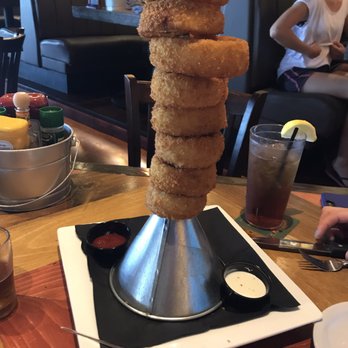 Ford's Garage Wesley Chapel - Tower of onion rings... - Burgers Near Me - Lutz, Florida Ford's Garage Wesley Chapel - Tower of onion rings... - Burgers Near Me - Lutz, Florida