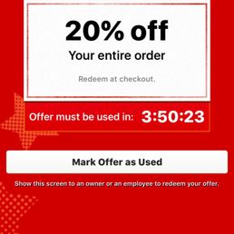 They don't honor these here, even though their yelp listing offers discounts. The owner refused to give me this discount.