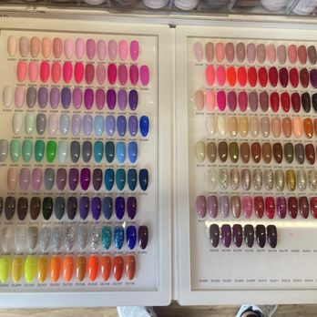 Venetian Nails Spa - Some of the gel colors they offer - Nail Salons Near Me - Latham, New York Venetian Nails Spa - Some of the gel colors they offer - Nail Salons Near Me - Latham, New York